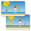 3D Lenticular Gift Card w/ Flip Sun and Sundae Animation (Blank)